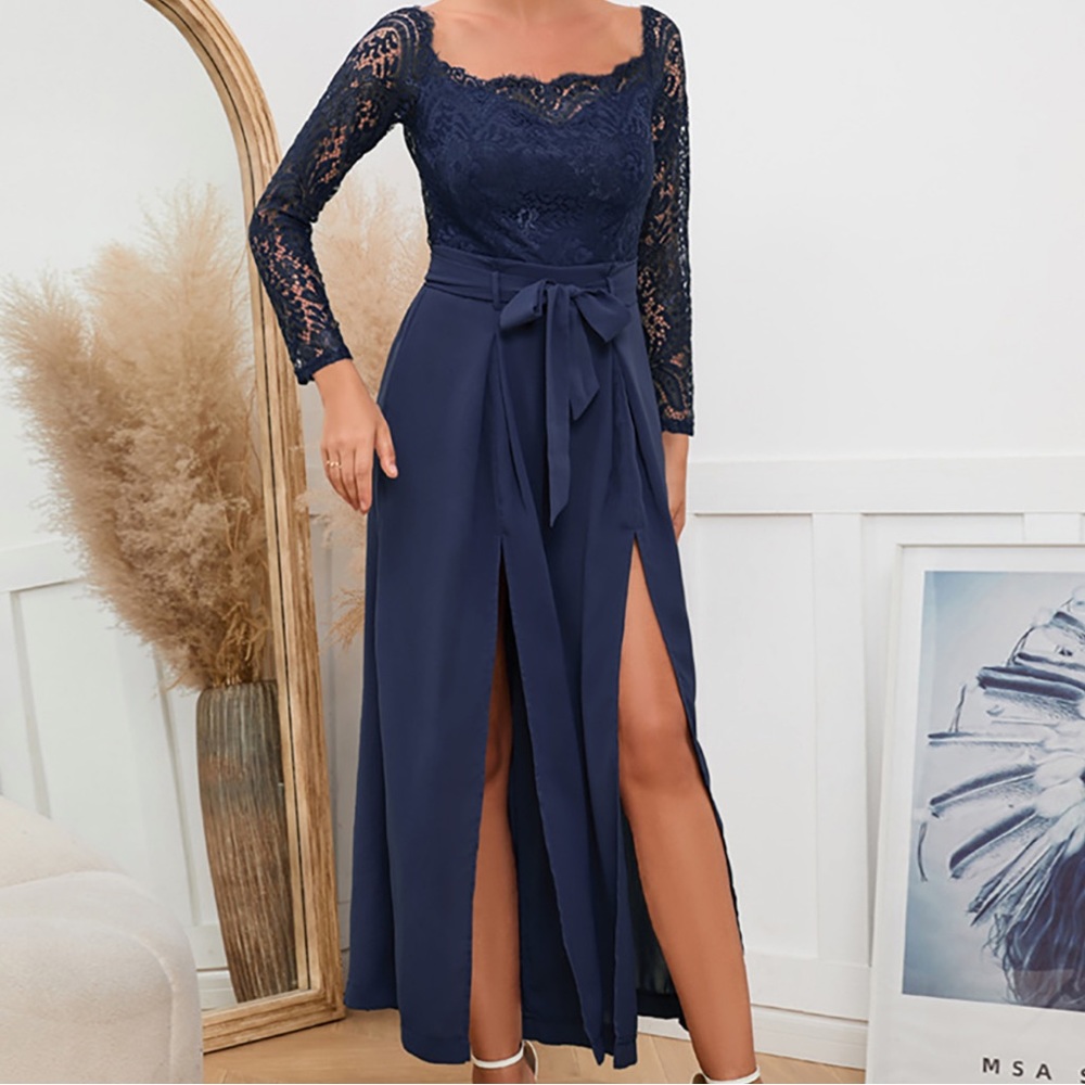 HIMIWAY Navy Womens jumpsuit size large